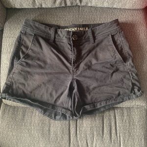 American Eagle stretchy midi shorts